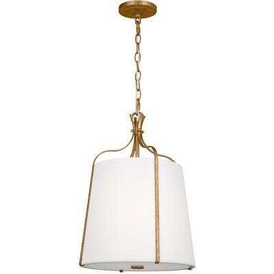 Generation Lighting Designers - Leander Small Hanging Shade Pendant - Antique Gild - AP1241ADB