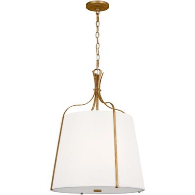 Generation Lighting Designers - Leander Medium Hanging Shade Pendant - Antique Gild - AP1253ADB