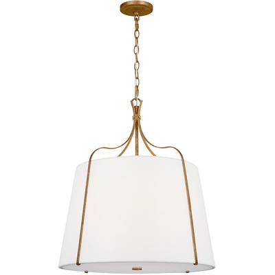 Generation Lighting Designers - Leander Large Hanging Shade Pendant - Antique Gild - AP1264ADB