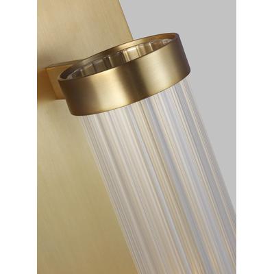 Generation Lighting Designers - Demi Sconce - Burnished Brass - AW1041BBS