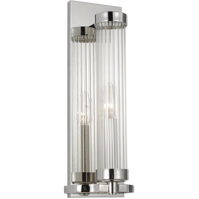 Generation Lighting Designers - Demi Sconce - Polished Nickel - AW1041PN