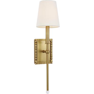 Generation Lighting Designers - Baxley Sconce - Burnished Brass - AW1051BBS