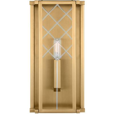 Generation Lighting Designers - Erro Medium Wall Lantern - Burnished Brass - AW1161BBS