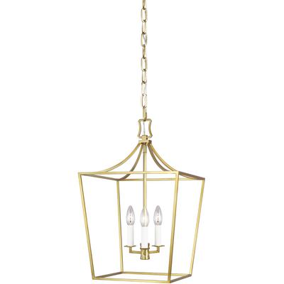 Generation Lighting Designers - Southold Small Lantern - Burnished Brass - CC1003BBS