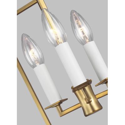 Generation Lighting Designers - Southold Small Lantern - Burnished Brass - CC1003BBS