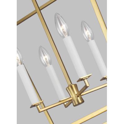 Generation Lighting Designers - Southold Medium Lantern - Burnished Brass - CC1014BBS