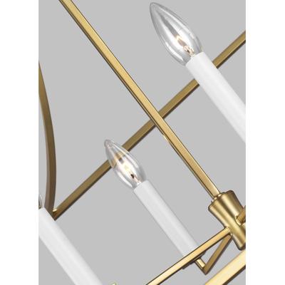 Generation Lighting Designers - Southold Wide Lantern - Burnished Brass - CC1044BBS