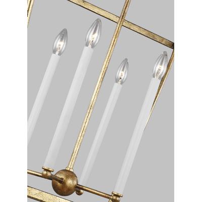 Generation Lighting Designers - Stonington Large Lantern - Antique Gild - CC1104ADB