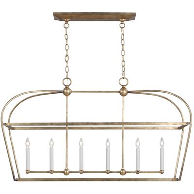 Generation Lighting Designers - Stonington Linear Lantern - Antique Gild - CC1216ADB