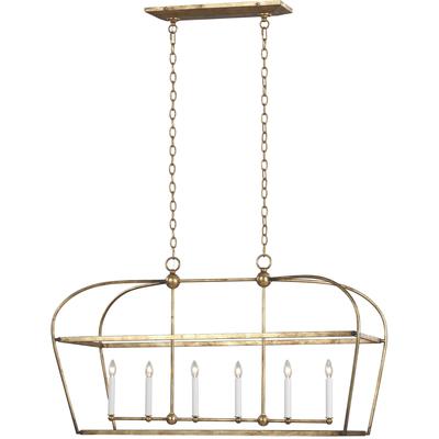 Generation Lighting Designers - Stonington Linear Lantern - Antique Gild - CC1216ADB