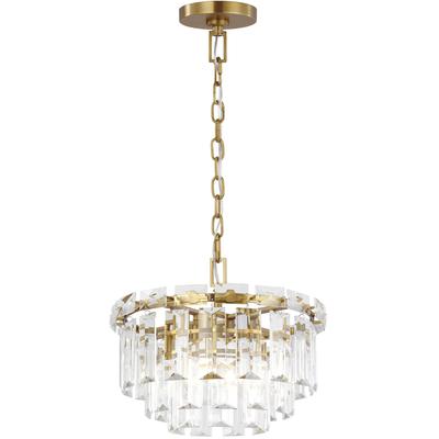 Generation Lighting Designers - Arden Small Chandelier - Burnished Brass - CC1254BBS