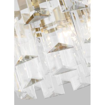 Generation Lighting Designers - Arden Small Chandelier - Burnished Brass - CC1254BBS