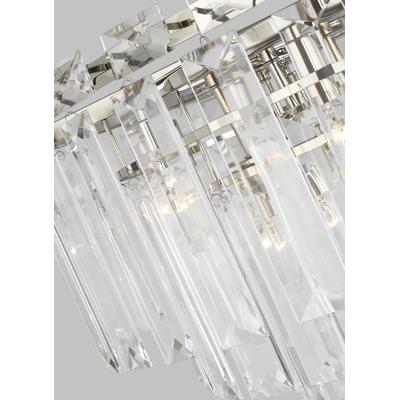 Generation Lighting Designers - Arden Large Chandelier - Polished Nickel - CC12716PN