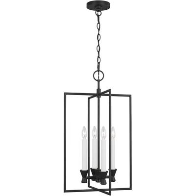 Generation Lighting Designers - Keystone Lantern - Aged Iron - CC1394AI