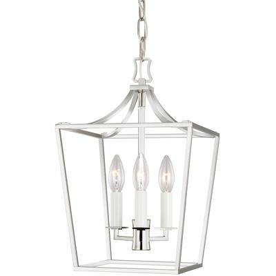 Generation Lighting Designers - Southold Mini Lantern - Polished Nickel - CC1433PN