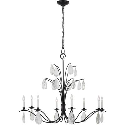 Generation Lighting Designers - Shannon Extra Large Chandelier - Aged Iron - CC1598AI