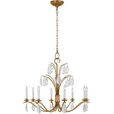 Generation Lighting Designers - Shannon Large Chandelier - Antique Gild - CC1608ADB