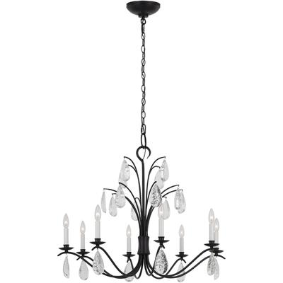 Generation Lighting Designers - Shannon Large Chandelier - Aged Iron - CC1608AI