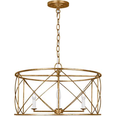 Generation Lighting Designers - Beatrix Large Lantern Pendant - Antique Gild - CC1634ADB