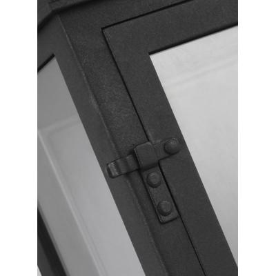 Generation Lighting Designers - Hingham Large Outdoor Wall Lantern - Textured Black - CO1272TXB