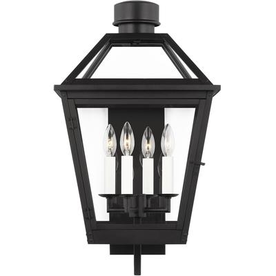 Generation Lighting Designers - Hyannis Large Outdoor Lantern - Textured Black - CO1374TXB