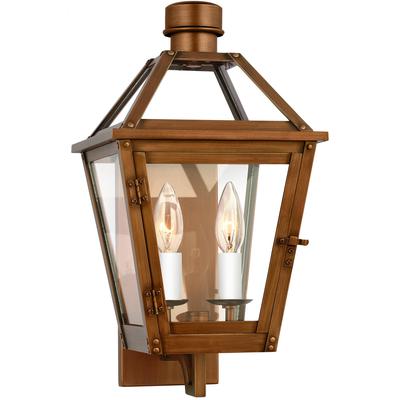 Generation Lighting Designers - Hyannis Small Outdoor Wall Lantern - Natural Copper - CO1392NCP