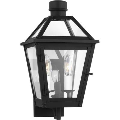 Generation Lighting Designers - Hyannis Small Outdoor Wall Lantern - Textured Black - CO1392TXB