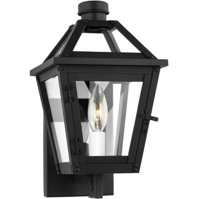 Generation Lighting Designers - Hyannis Extra Small Outdoor Wall Lantern - Textured Black - CO1401TXB