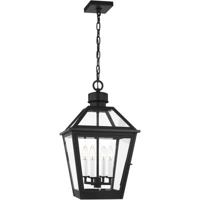 Generation Lighting Designers - Hyannis Large Outdoor Pendant - Textured Black - CO1424TXB