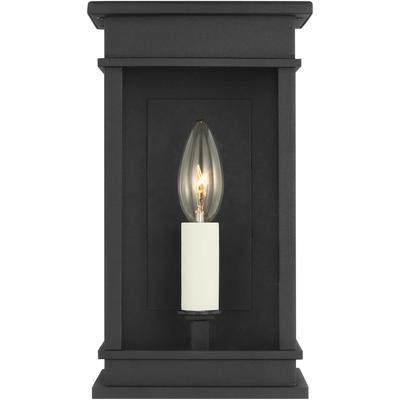 Generation Lighting Designers - Cupertino Outdoor Mini Wall Lantern - Textured Black - CO1511TXB