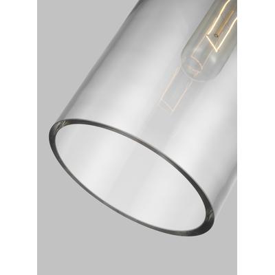 Generation Lighting Designers - Garrett Medium Cylinder Pendant - Polished Nickel - CP1001PN