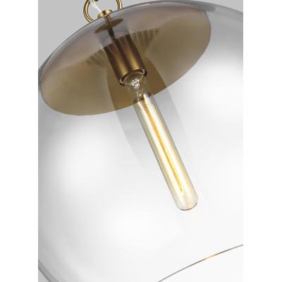 Generation Lighting Designers - Atlantic Round Pendant - Burnished Brass - CP1041BBS