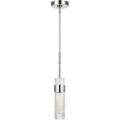 Generation Lighting Designers - Geneva Medium Pendant - Polished Nickel - CP1161PN