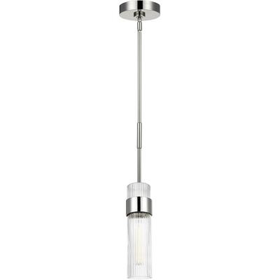 Generation Lighting Designers - Geneva Medium Pendant - Polished Nickel - CP1161PN