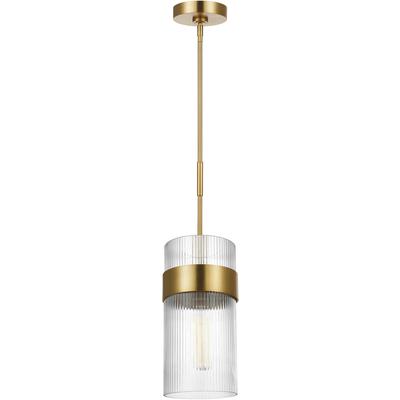 Generation Lighting Designers - Geneva Large Pendant - Burnished Brass - CP1171BBS