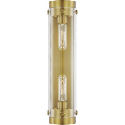 Generation Lighting Designers - Garrett Linear Sconce - Burnished Brass - CW1002BBS