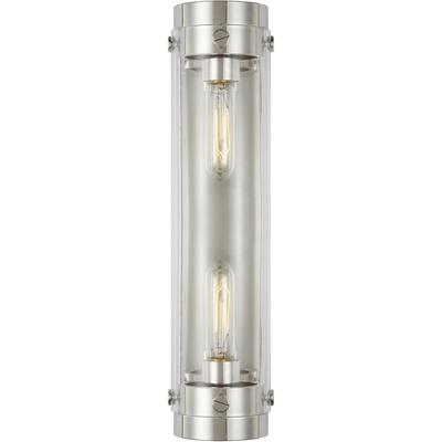 Generation Lighting Designers - Garrett Linear Sconce - Polished Nickel - CW1002PN