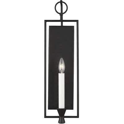 Generation Lighting Designers - Keystone Sconce - Aged Iron - CW1021AI