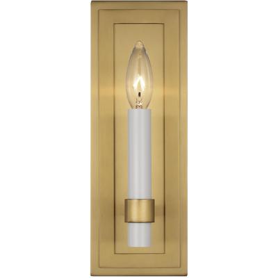 Generation Lighting Designers - Marston Single Wall Sconce - Burnished Brass - CW1231BBS