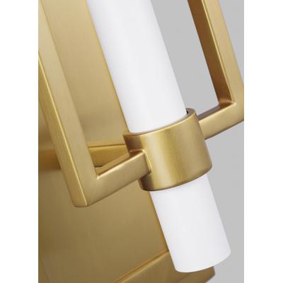 Generation Lighting Designers - Marston Tall Sconce - Burnished Brass - CW1241BBS