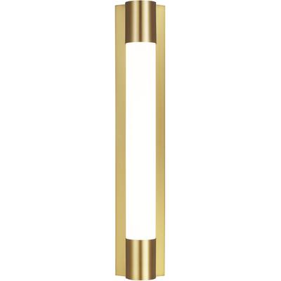 Generation Lighting Designers - Loring Medium Vanity Fixture - Burnished Brass - CW1271BBS