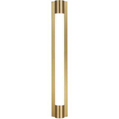 Generation Lighting Designers - Loring Large Vanity Fixture - Burnished Brass - CW1281BBS