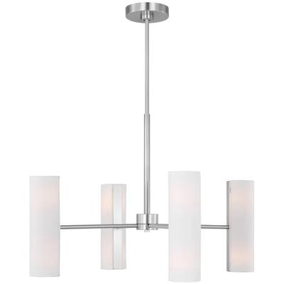 Generation Lighting Designers - Capalino Large Chandelier - Brushed Steel - DJC1058BS