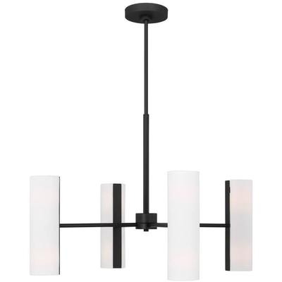 Generation Lighting Designers - Capalino Large Chandelier - Midnight Black - DJC1058MBK