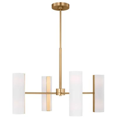 Generation Lighting Designers - Capalino Large Chandelier - Satin Brass - DJC1058SB