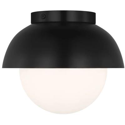 Generation Lighting Designers - Hyde Medium Flush Mount - Midnight Black - DJF1011MBK