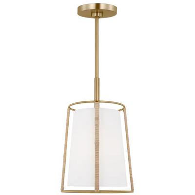 Generation Lighting Designers - Cortes Medium Pendant - Satin Brass - DJP1011SB