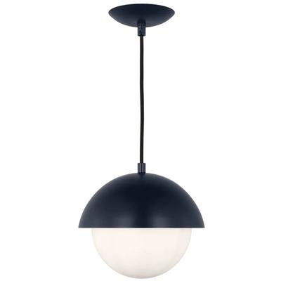 Generation Lighting Designers - Hyde Small Pendant - Navy - DJP1021NVY