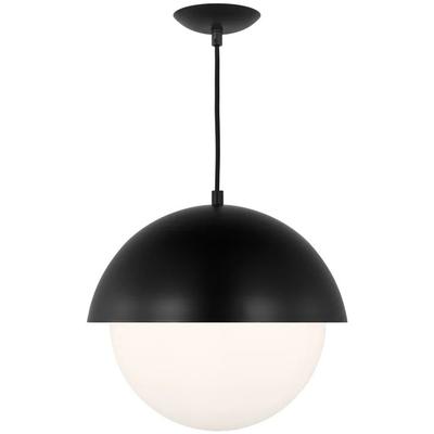 Generation Lighting Designers - Hyde Large Pendant - Midnight Black - DJP1041MBK