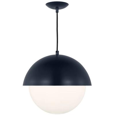 Generation Lighting Designers - Hyde Large Pendant - Navy - DJP1041NVY